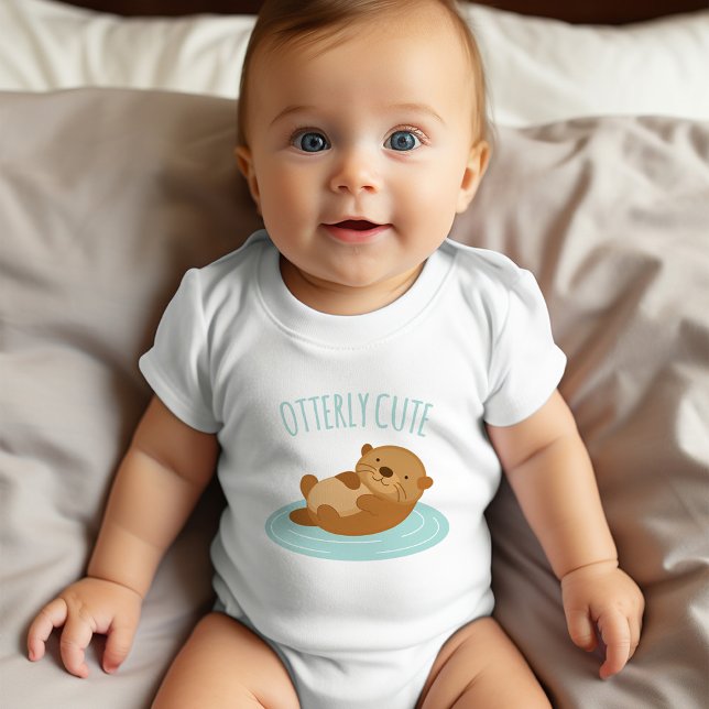 Otterly Cute Baby Bodysuit (Creator Uploaded)