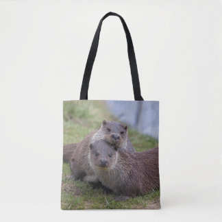 Otterly in Love All Over Print Bag