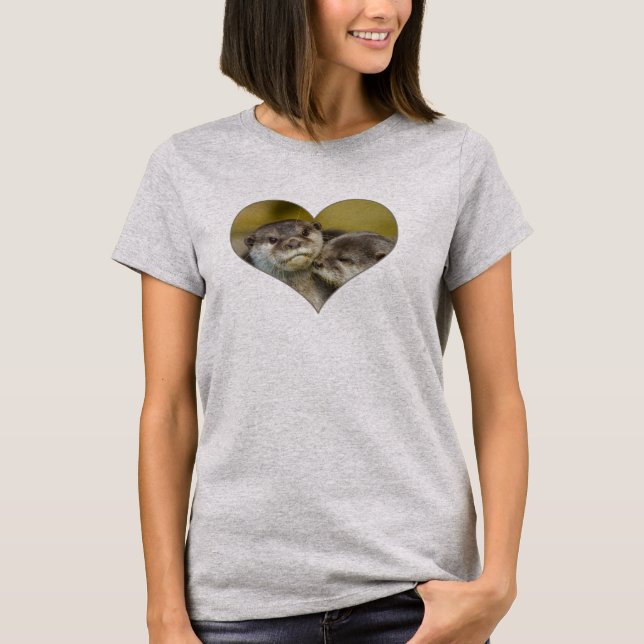 Otterly In Love T-Shirt (Front)