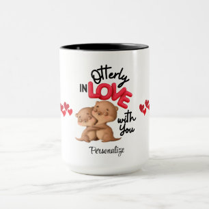 Otterly in Love with You! - Cute Valentine's Day  Mug