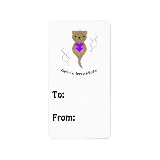 otterly irresistible label (Front)