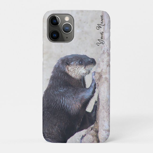 Otterly Sleek Case-Mate iPhone Case (Back)