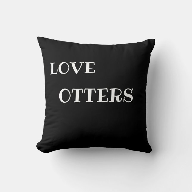 OTTERS CUSHION (Front)