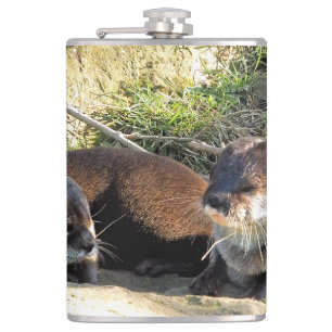 OTTERS HIP FLASK