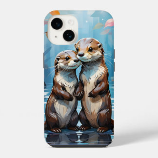 Otters iPhone 14 Case