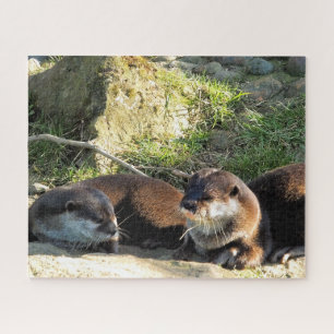 OTTERS JIGSAW PUZZLE