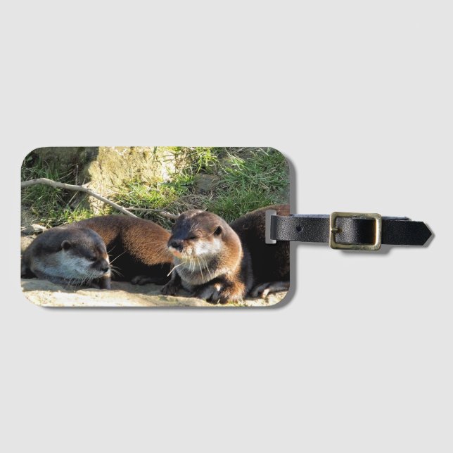 OTTERS LUGGAGE TAG (Front Horizontal)