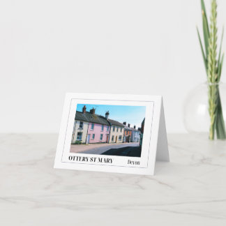 Ottery St Mary, Devon, England Card