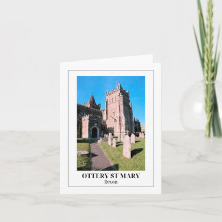 Ottery St Mary, Devon, England Card
