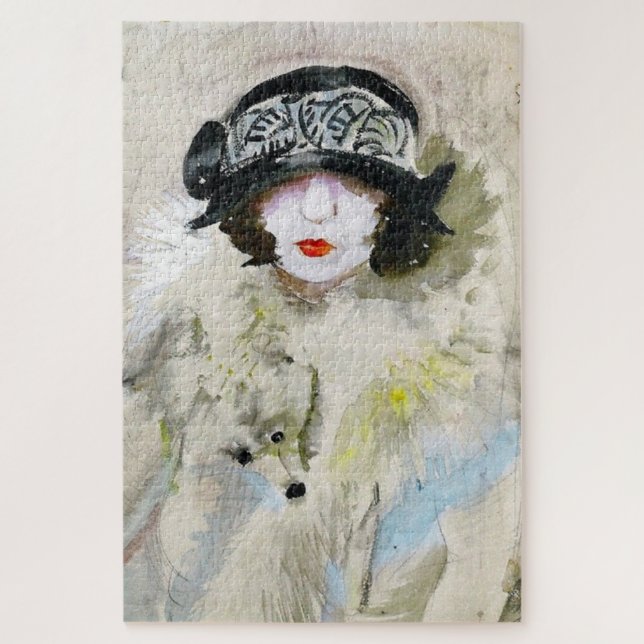 Otto Dix Painting 1014 piece Jigsaw Puzzle (Vertical)