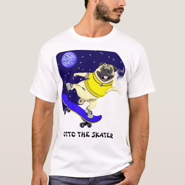 Otto el Skater, Roba Miradas, Smiles Everywhere T-Shirt (Front)