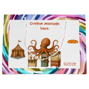 Otto octopus large gift bag