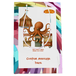 Otto octopus medium gift bag