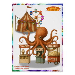 Otto octopus poster