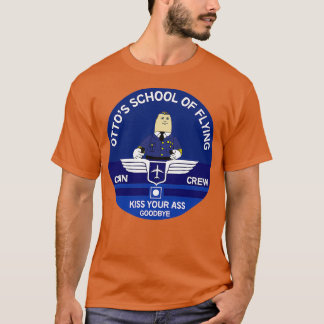 Otto Pilot Pilot New Pilo Flying School Shirt Funn