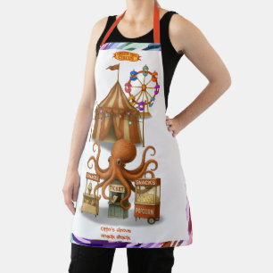 Otto’s circus snack shack apron