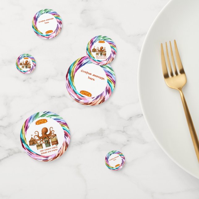 Otto’s circus snack shack confetti (Group)