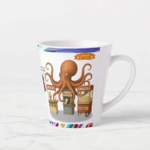 Otto’s circus snack shack latte mug