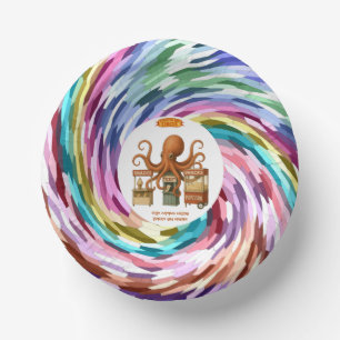 Otto’s circus snack shack paper plate