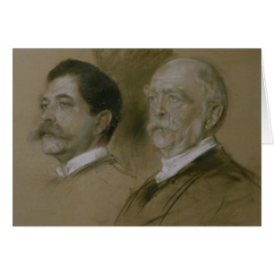 Otto von Bismarck and his Son Herbert