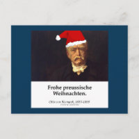 Otto von Bismarck - Frohe preussische Weihnachten