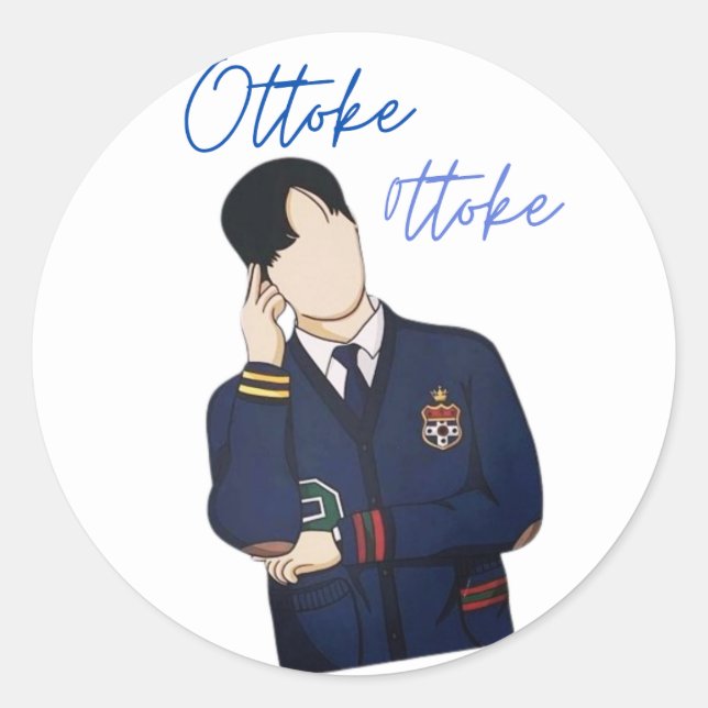 Ottoke Ottoke K-Drama Scene Sticker - Cute, Funny, (Front)