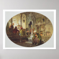Ottoman Coffee House, 1862 (colour litho)