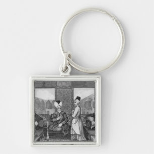 Ottoman Dignitaries Key Ring