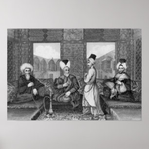 Ottoman Dignitaries Poster
