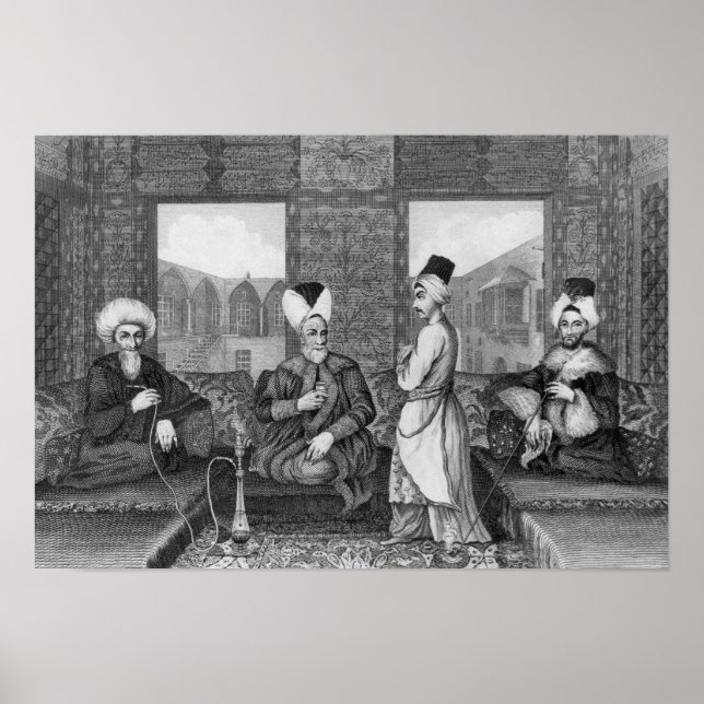Ottoman Dignitaries Poster (Front)