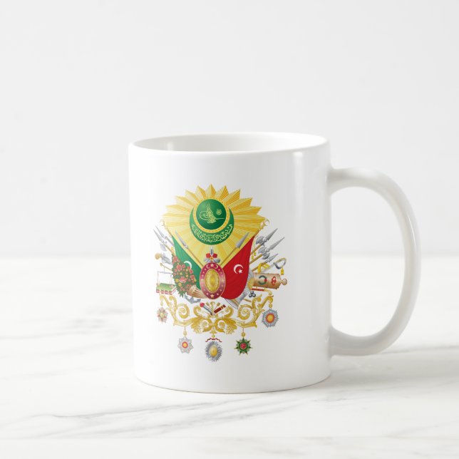 Ottoman Empire Coat of Arms Coffee Mug (Right)