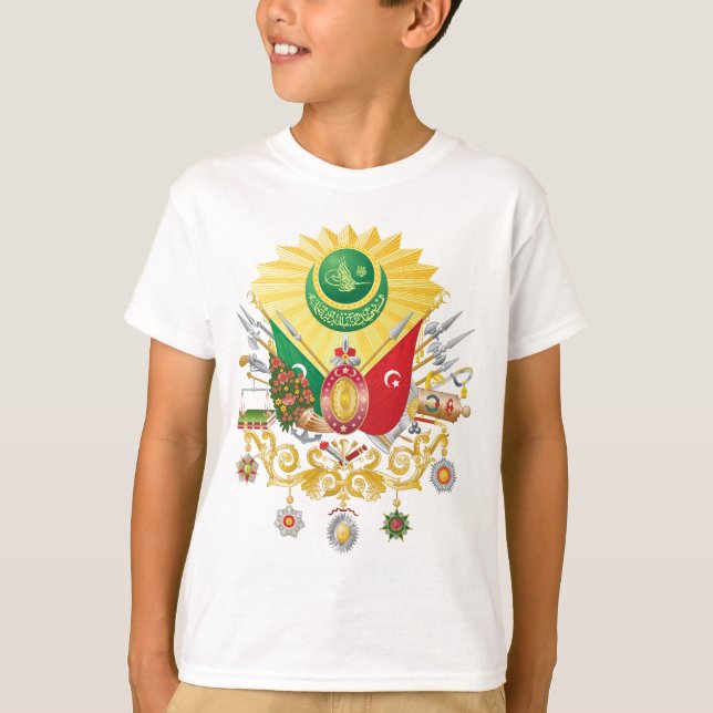 Ottoman Empire Coat of Arms T-Shirt (Front)