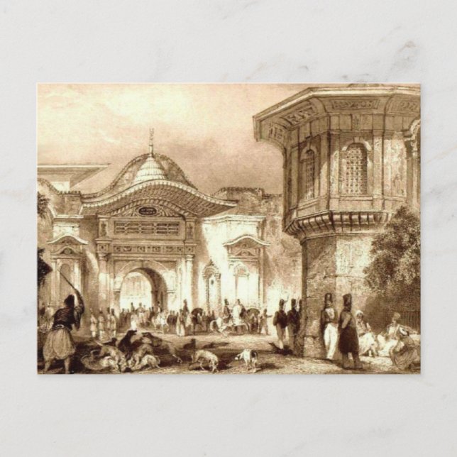 Ottoman Empire Postcard (Front)