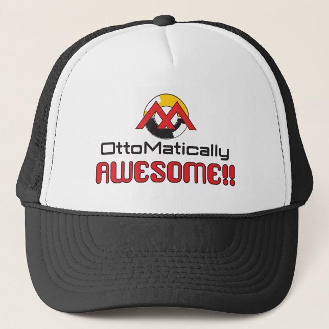 OttoMatically Awesome Trucker Hat (Front)