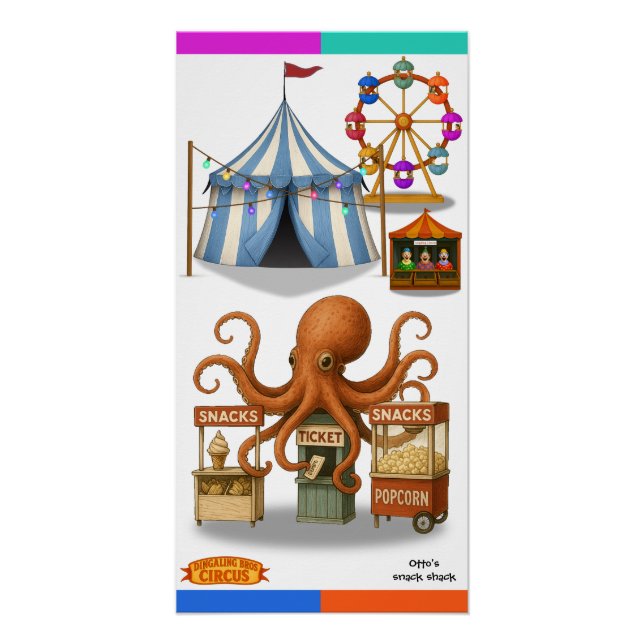 Otto's Snack Shack Poster (Front)