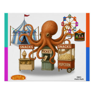 Otto's Snack Shack Poster