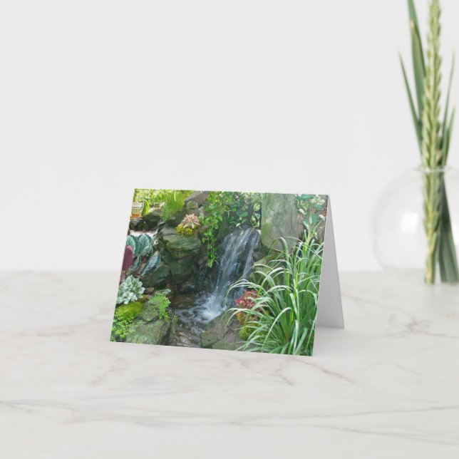 Ott's Waterfall Note Card (Front)