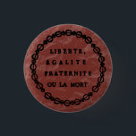 ou la mort 3 cm round badge<br><div class="desc">self explanatory</div>