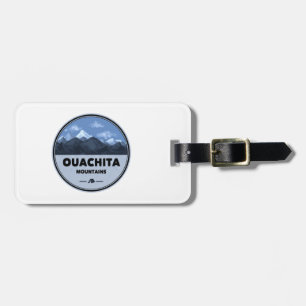 Ouachita Mountains Arkansas Oklahoma Camping Luggage Tag