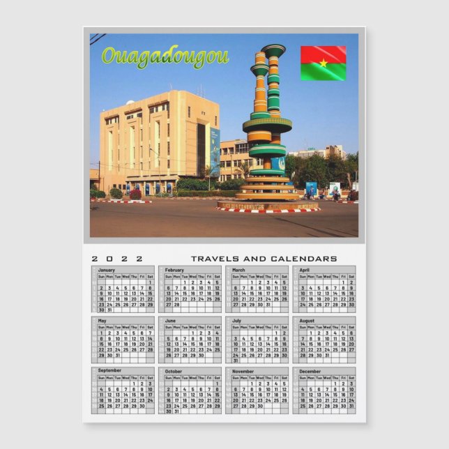 Ouagadougou - Place des cineastes - Burkina Faso - (Front)