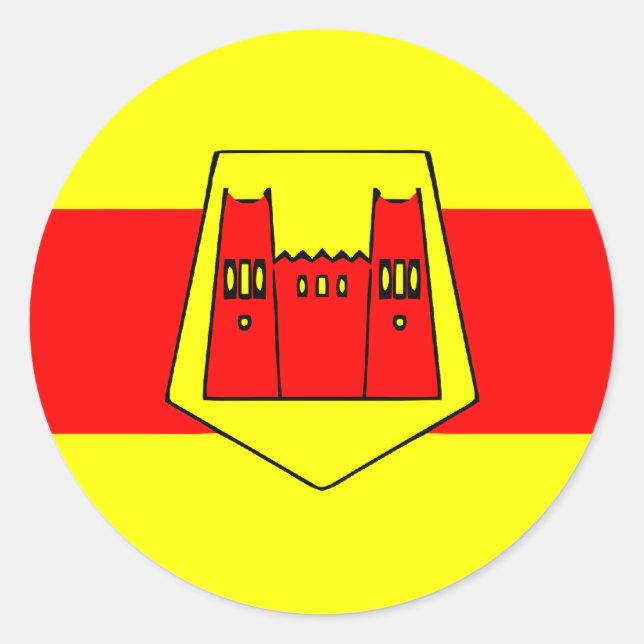 Ouarzazate, Morocco Classic Round Sticker (Front)