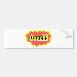 Ouch! Bumper Sticker