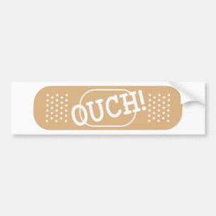 OUCH! BUMPER STICKER
