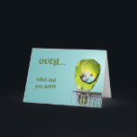 Ouch! Card<br><div class="desc">Scarlet's Feathers Versed Greeting Cards with Companion Parrot Attitude</div>