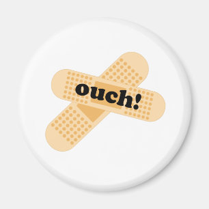 Ouch! Round magnet