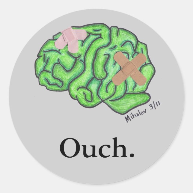 "Ouch" stickers (Front)