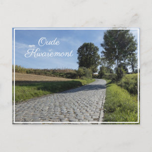 Oude Kwaremont, Flemish Ardennes, Belgium Holiday Postcard
