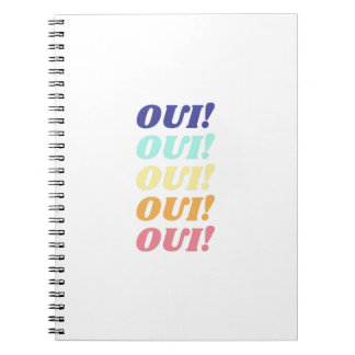 Oui French  Notebook