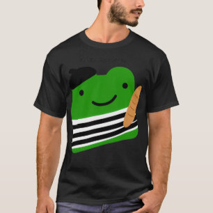 oui oui baguette french frog T-Shirt