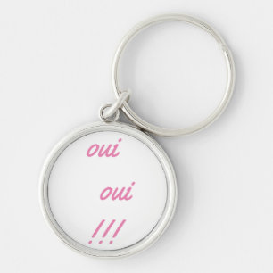 Oui oui key ring